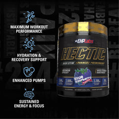 Athlete in a gym session using HECTIC for improved performance