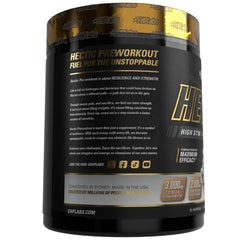 EHP Labs HECTIC served over ice for hydration and focus during workouts
