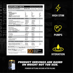 EHP Labs HECTIC packaging shows no fillers or banned substances