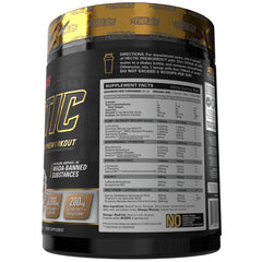 EHP Labs HECTIC scoop dispensing to mix with water for improved focus