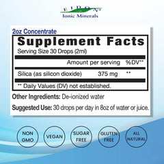 Dropper dispensing zinc liquid for immune support