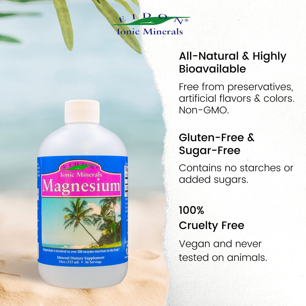 No artificial preservatives or colors in Eidon ingredients