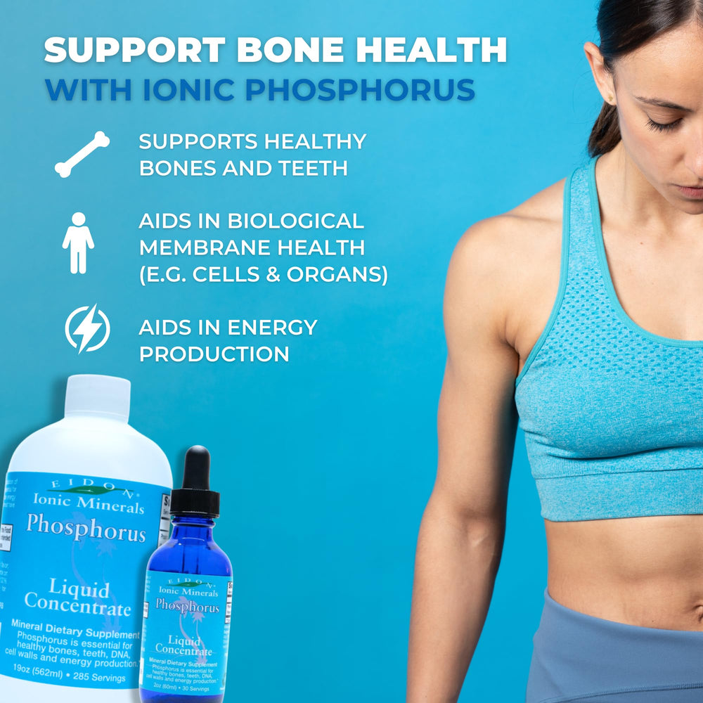 Illustration of dental health benefits of phosphorus