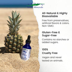 Made in USA stamp on Eidon silica bottle