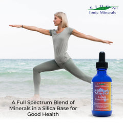 2 oz bottle of Eidon minerals with branding