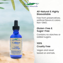 Vegan, kosher, and halal calcium supplement packaging