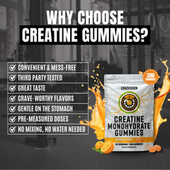 Close-up of orange citrus flavored gummies