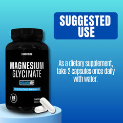 Relaxation and sleep support concept with glycine