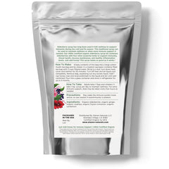 USDA Organic and GMP compliant seal on packaging