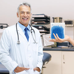 Elastic orthodontic separators used to create space before band placement