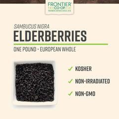 Dried elderberries perfect for tea, syrups, jams and cooking