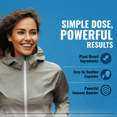 Elderberry berries used in the immune formula