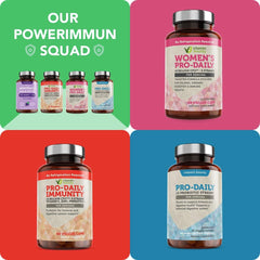 Person holding and taking an elderberry capsule