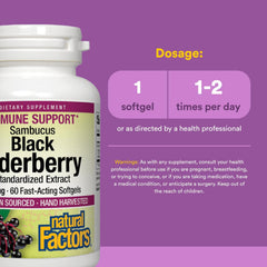 European-sourced ElderCraft black elderberry extract illustration