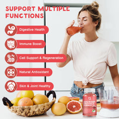 Gummies featuring elderberry, Irish sea moss and zinc