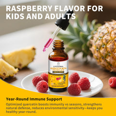 Elderberry, vitamin C and zinc ingredients for immune support