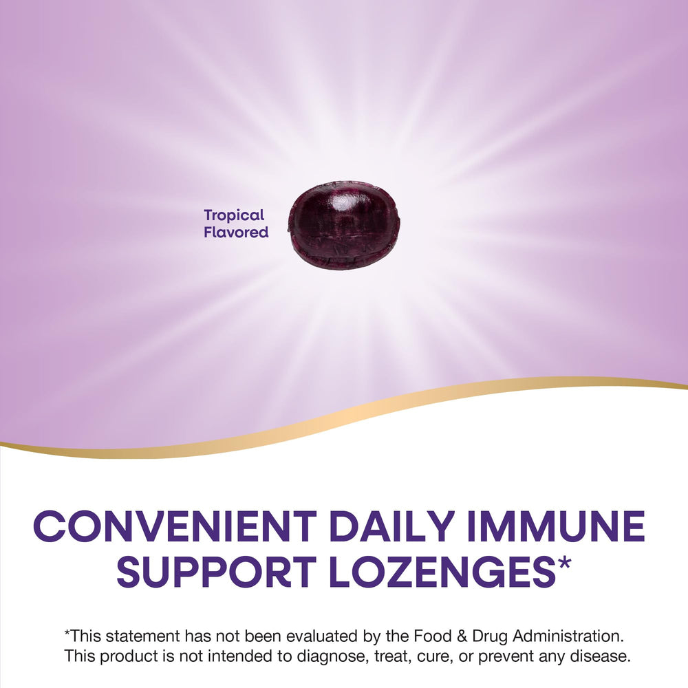 Vitamin C and elderberry ingredients infographic
