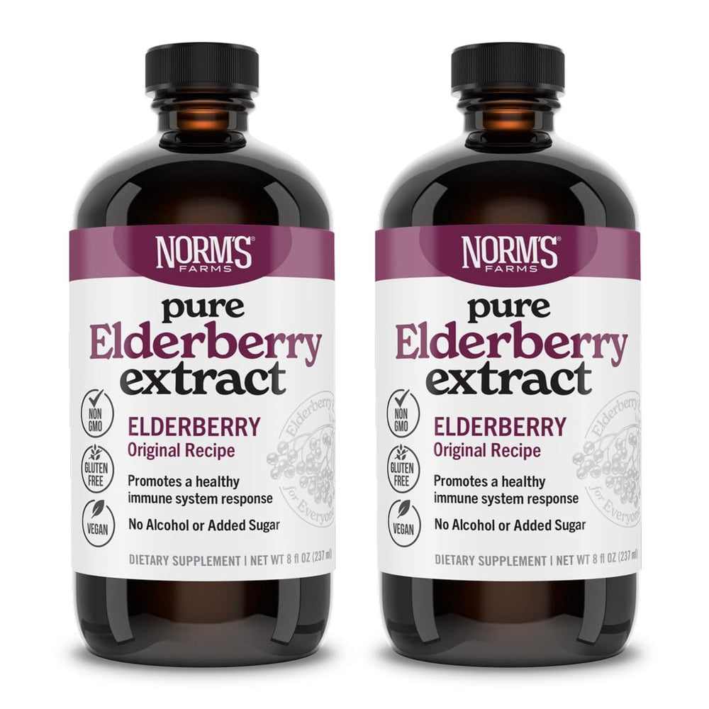 Norm's Farms Elderberry Extract 2-pack front view