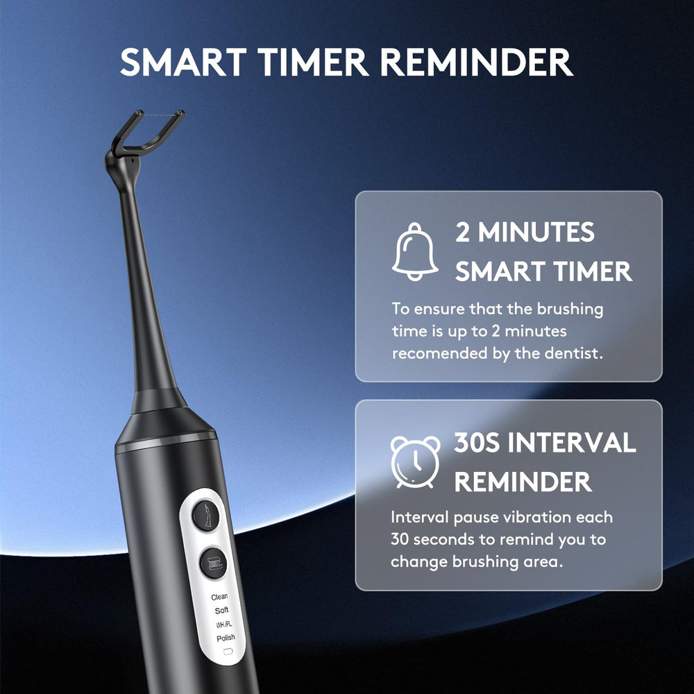 Travel friendly compact electric flosser