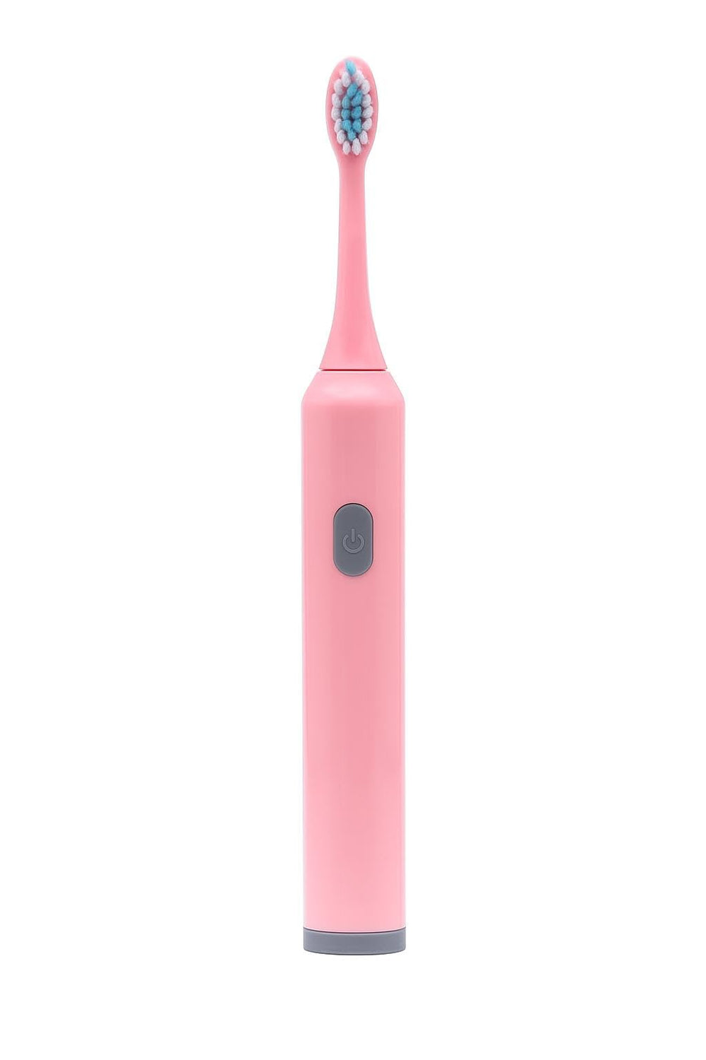Pink electric toothbrush for children