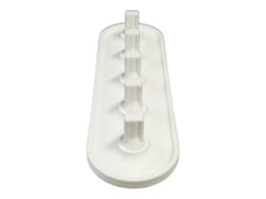 Compact, modern Oral-B head holder organizer suitable for 2–6 heads