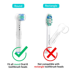 Elastic strap securing toothbrush and charging base