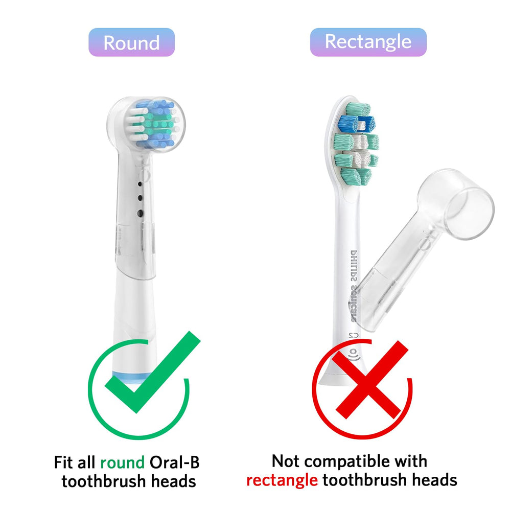 Durable hard PU shell protects toothbrush from scratches
