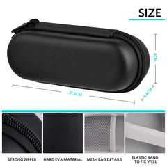 Mesh pocket inside for charging base and accessories