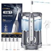 Product shot of Electric Toothbrush with Water Flosser Combo
