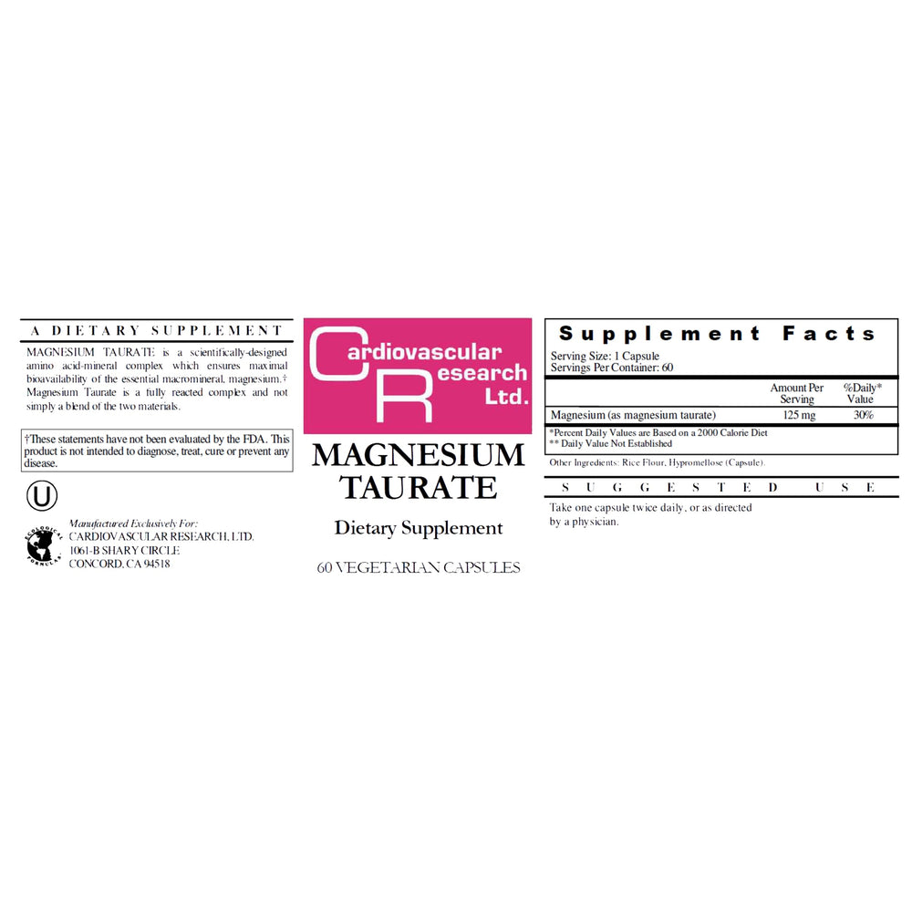 Graphic illustrating electrolyte balance and metabolic support from magnesium taurate