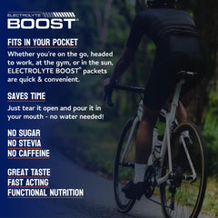 No caffeine, no sugar, no stevia electrolyte packets