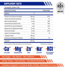 On the go hydration packets ideal for workouts and daily use