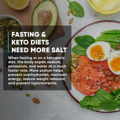 Vegan keto paleo friendly electrolyte powder