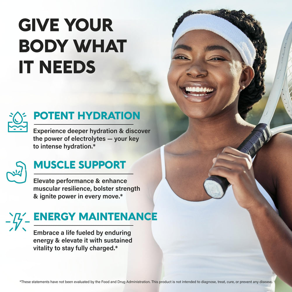 Tablets featuring Himalayan salt and kelp