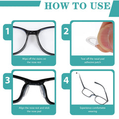 Soft, skin-friendly silicone material for glasses nose pads