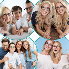 Universal fit for most eyeglasses and sunglasses