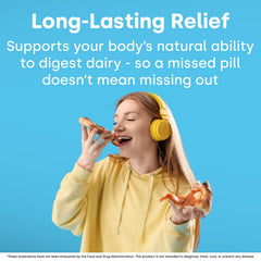 Front view of Element Longevity packaging for dairy digestion support
