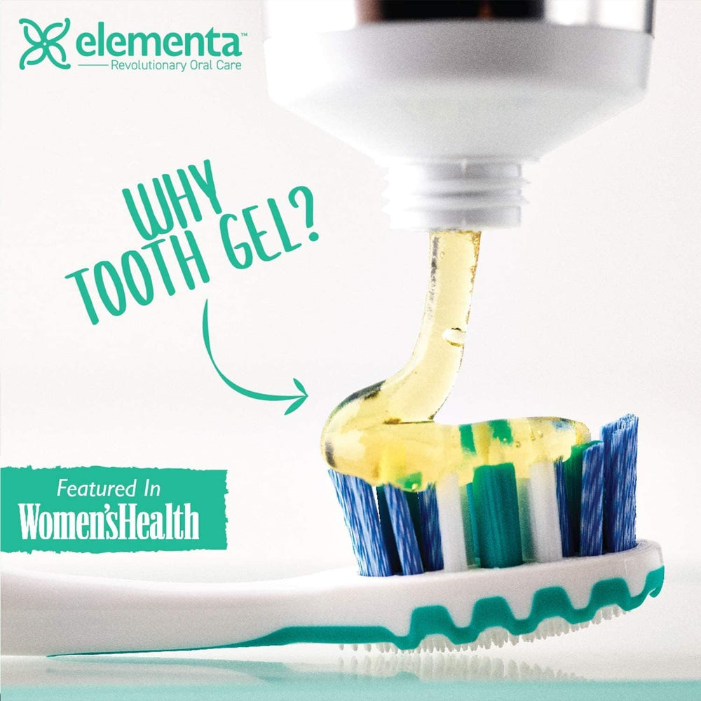 Dentist-formulated Elementa Silver Wintermint toothpaste