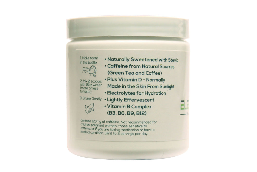 Illustration of essential nutrients: Vitamin B complex, Vitamin D, magnesium and potassium.