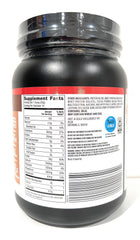 Close-up of chocolate protein powder with scoop for Elevation supplement