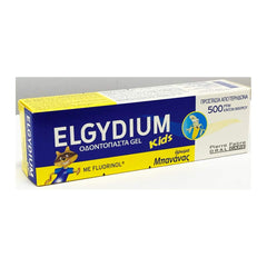 Elgydium Kids Banana Toothpaste 50ml packaging