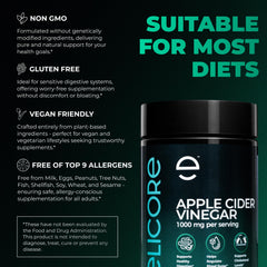 Illustration of gummies supporting digestion and gut health