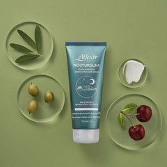 Illustration highlighting cherry-derived draining agent