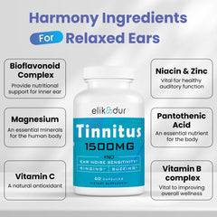 Vitamins and minerals listed on Elikadur label