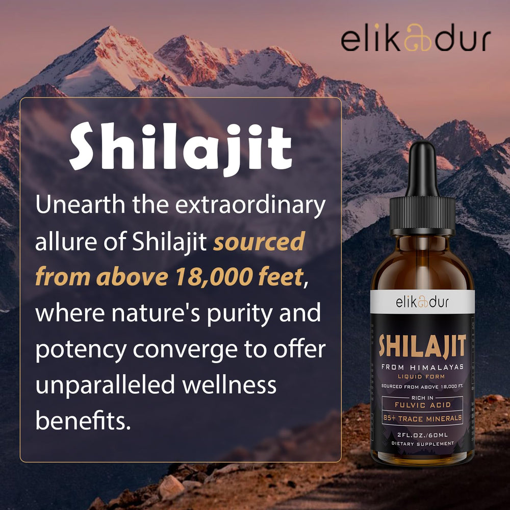 Premium quality Shilajit drops with purity focus