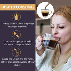 Shilajit Drops antioxidant benefits visual
