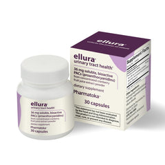 Ellura 36mg urinary tract health support bottle