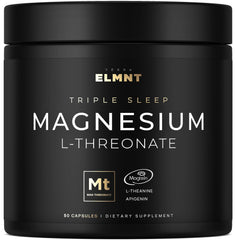 ELMNT Triple Sleep Magnesium L-Threonate bottle label
