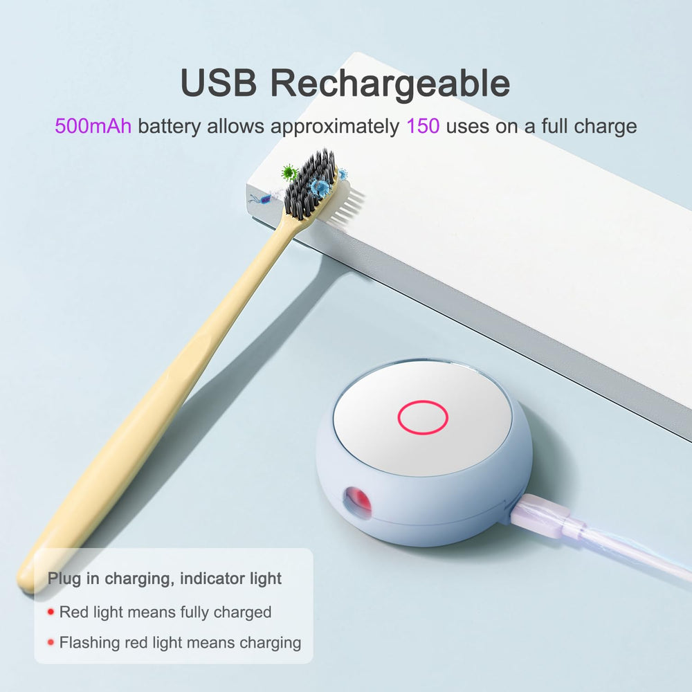 Charging indicator LED on the device