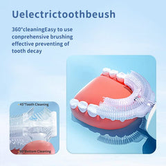 U-shaped and standard brush head types included